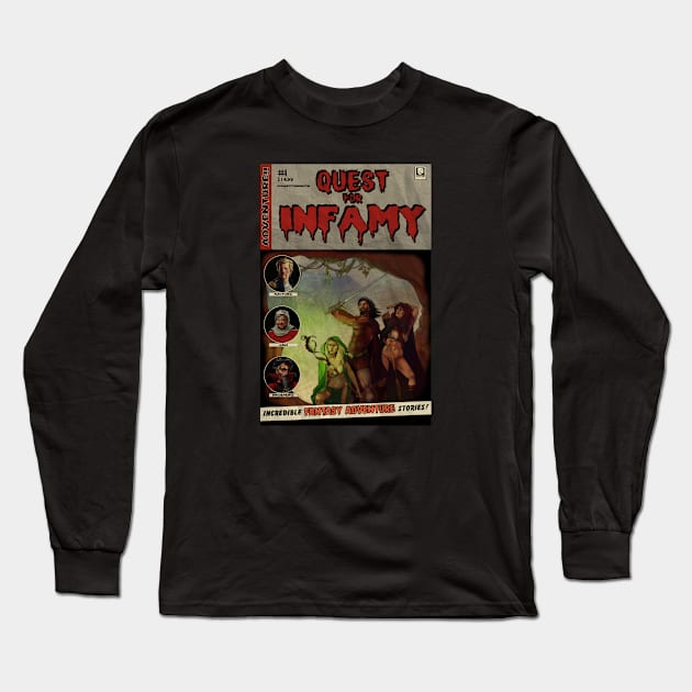 QFI - EC Comics Inspired Long Sleeve T-Shirt by Infamous_Quests